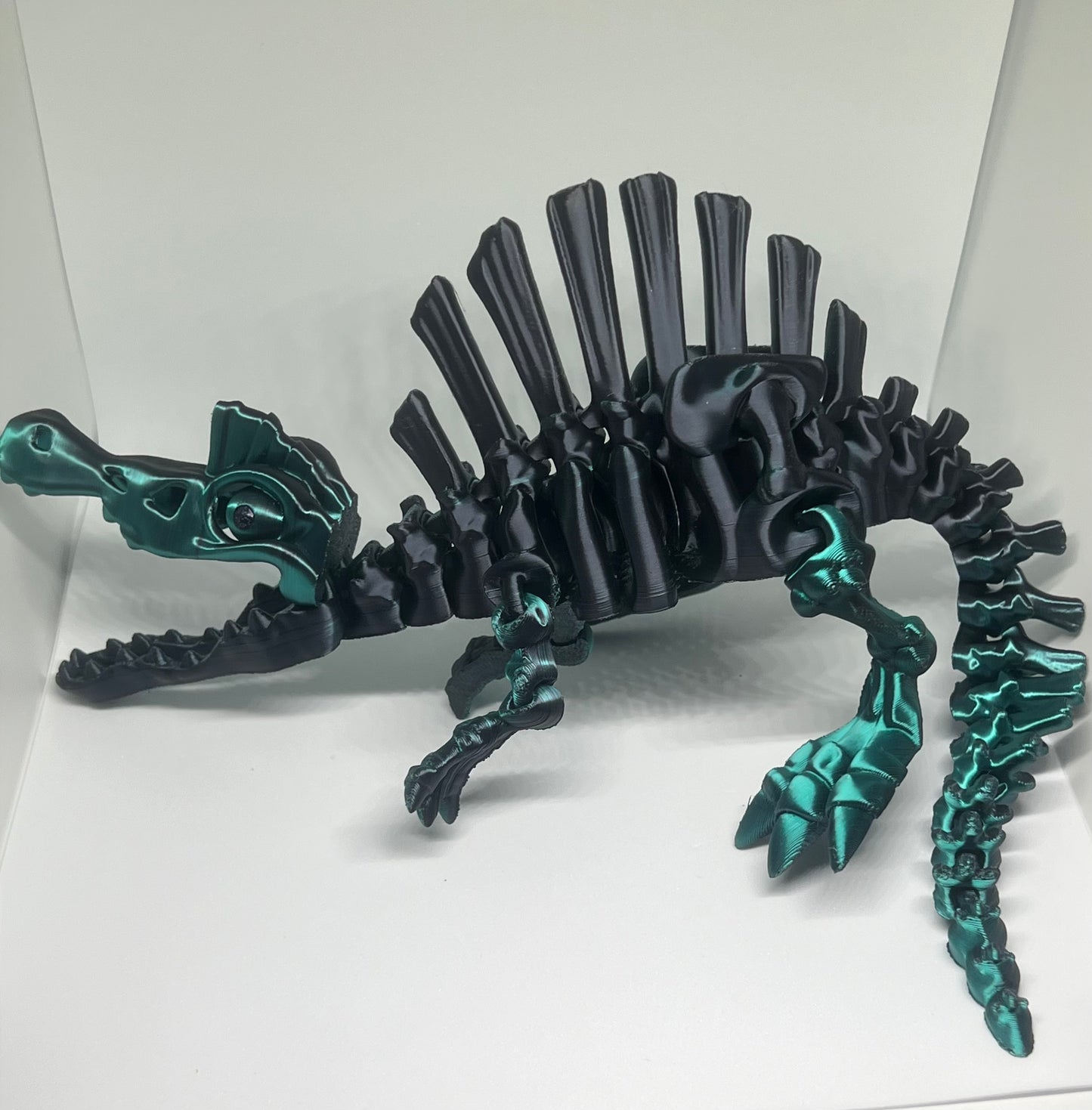 Flexi Spinosaurus Black Green