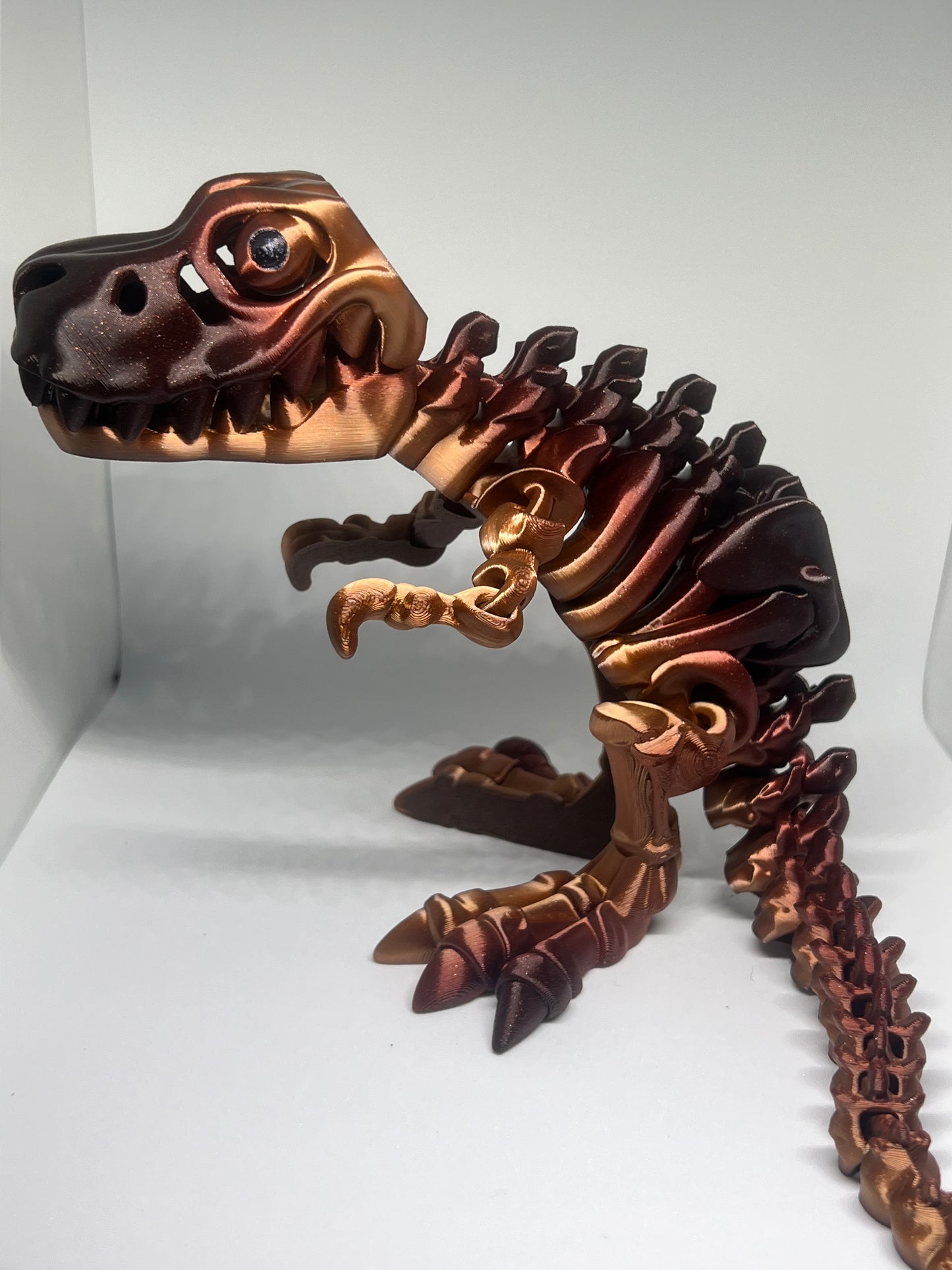 Flexi Skeleton T-Rex Golden brown