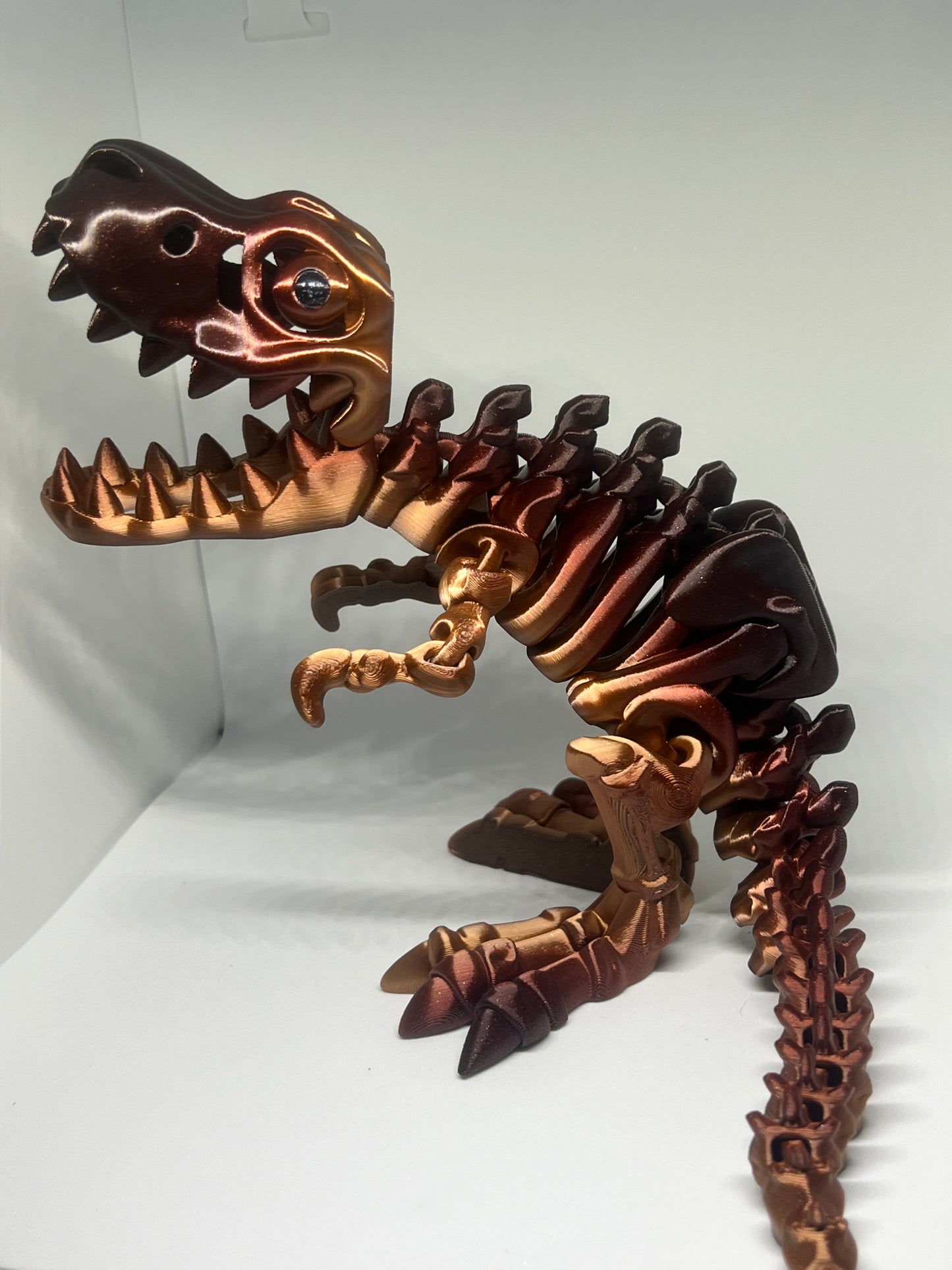 Flexi Skeleton T-Rex Golden brown